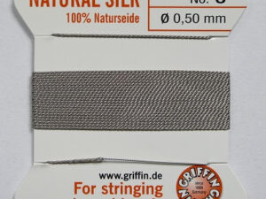 PZ-3-GREY Grey Parelzijde maat 3 - Afbeelding 1