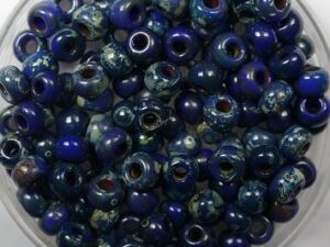 M-6-4516 Opaque Picasso Dark Teal Miyuki 10 gram