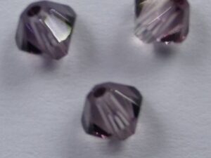 SW-04-CANP 4 mm Antique Pink Swarovski Element Bicones