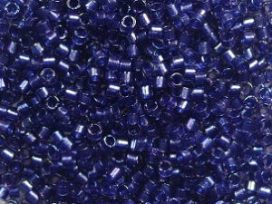 DB-11-2386 Fancy Lined Night Sky Miyuki Delica's 11/0