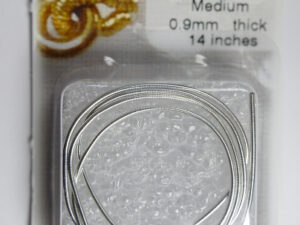 French Wire, Medium, Zilverkleur