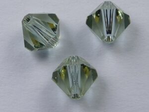 6 mm Cantaloupe Swarovski Element Bicones - Afbeelding 1