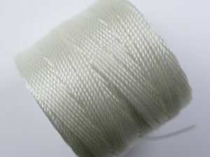 S-Lon TEX 210 Superlon Bead Cord, White