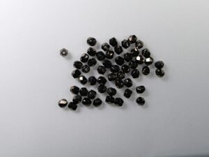FP1-03-23980LJ Metallic Bronze Czech Glass Facet Firepolish 3mm 50 stuks - Afbeelding 1