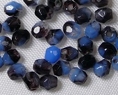 FP1-03-26307 Blue Chroust Czech Glass Facet Firepolish 3mm 50 stuks