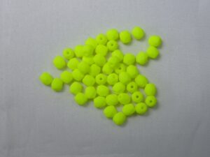 FP1-04-25121AL Neon Yellow Czech Glass Facet Firepolish 4mm 50 stuks