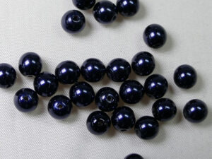PrP-06-BLDK Dark Blue Preciosa Parels 6 mm