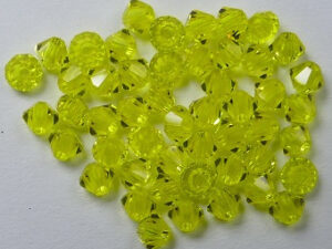 PrBic-03-CIT Citrine Preciosa bicones 3 mm 50 stuks - Afbeelding 1