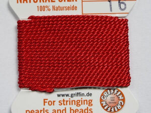 Parelzijde, maat 16, Red