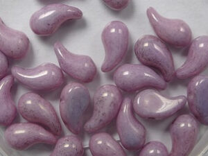 Zol-L-02010-14494 Zoliduo Left, 5x8 mm, Alabaster Lila Luster