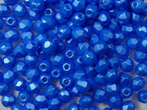 FP1-03-24009AL Pearl Shine Azuro Czech Glass Facet Firepolish 3mm 50 stuks - Afbeelding 1