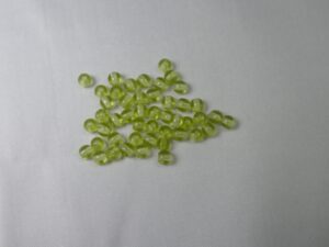 04-R-50316 Round Beads , 4 mm, Czech Glass Dark Olivine - Afbeelding 1