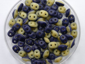 SD-33413-84110 Navy/Ivory Matte Matubo SuperDuo Duets 10 gram