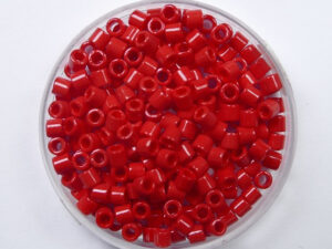 DB-8-0723 Opaque Red Miyuki Delica's 8/0
