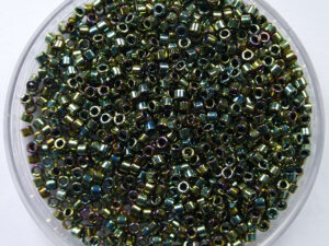 DB-11-0024 Metallic Green AB Miyuki Delica's 11/0 - Afbeelding 1