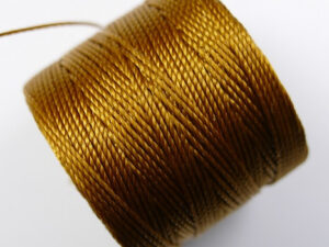 S-Lon TEX 210 Superlon Bead Cord, Gold