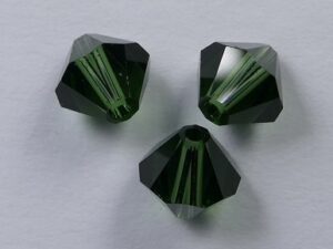 6 mm Turmaline Swarovski Element Bicones - Afbeelding 1