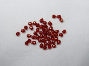 FP1-03-69256CR Halo Cardinal Czech Glass Facet Firepolish 3mm 50 stuks