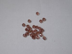 SW-04-BRO 4 mm Blush Rose Swarovski Element Bicones