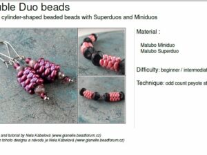 M-MD Gratis patroon: Double Duo Beads - Afbeelding 1