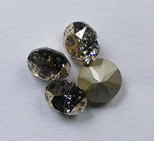 Chaton SS29, Crystal Rose Patina