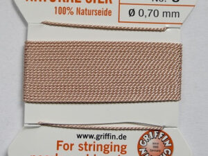 PZ-6-LPIN Light Pink Parelzijde maat 6 - Afbeelding 1