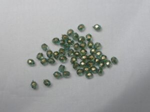 FP1-03-69267CR Halo Heavens Czech Glass Facet Firepolish 3mm 50 stuks