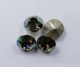Chaton SS29, Irridescent Green