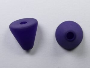 Pol-keg10-15 10 mm Polaris kegel kraal, purple