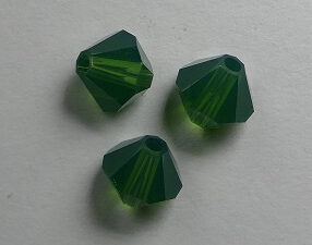 SW-05-PGO 5 mm Palace Green Opal Swarovski Element Bicones - Afbeelding 1