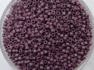 DB-11-2295 Opaque Glazed Frosted Plum Miyuki Delica's 11/0