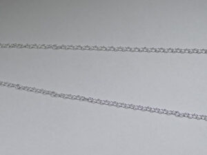 Ketting, sterling zilver, 18 inch