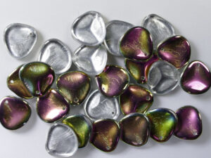 Rose Petals, 14x13 mm, Crystal Vitrail - Afbeelding 1