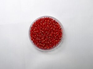 M-8-0010 Silver Lined Flame Red 10 gram