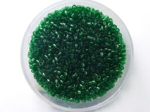 DB-11-0713 Transparent Green Miyuki Delica's 11/0