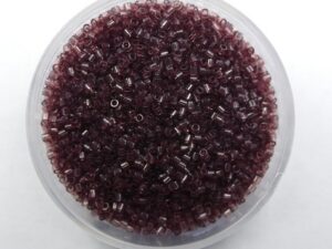 DBS-15-1104 Transparent Mauve Miyuki Delica's 15/0