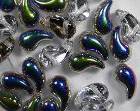 Zol-L-00030-28101 Zoliduo Left 5x8 mm, Crystal Vitrail