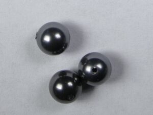 Parels, 6 mm, Swarovski, Dark Grey