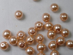 PrP-06-PEA Peach Preciosa Parels 6 mm