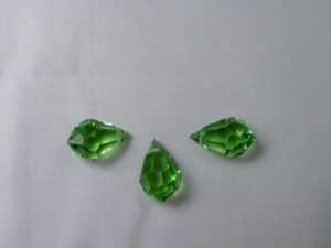 PrD-9-PER Drop, 9x15 mm, Preciosa, Peridot