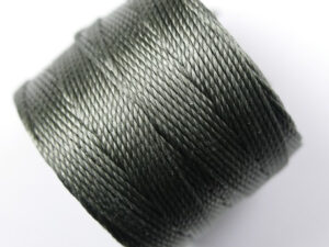 S-Lon TEX 210 Superlon Bead Cord, Gunmetal