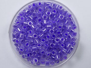 DB-8-0249 Lined Crystal Purple Miyuki Delica's 8/0