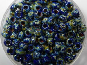 M-6-4518 Opaque Picasso Cobalt 10 gram