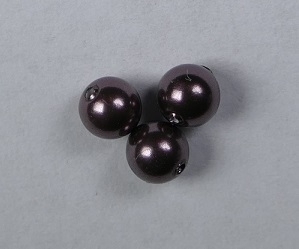 Parels, 4 mm, Swarovski, Burgundy
