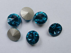 Rivoli, ss39, Preciosa, Blue Zircon - Afbeelding 1