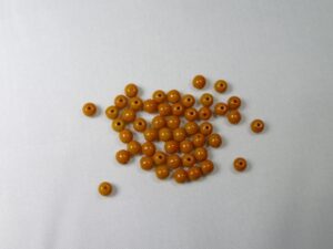 04-R-13760 Round Beads , 4 mm, Czech Glass Light Terracotta - Afbeelding 1