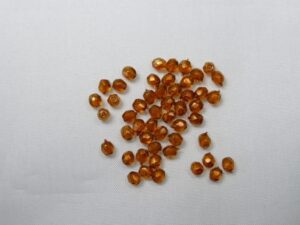 FP1-03-69253CR Halo Sandalwood Czech Glass Facet Firepolish 3mm 50 stuks - Afbeelding 1