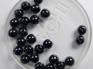 RounDuo Beads, 5 mm, Jet Hematite