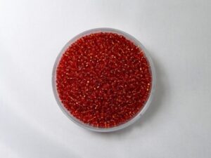 M-15-0010 Flame Red Silver Lined 10 gram
