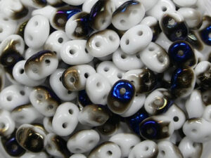 SD-03000BR White Blue Iris Matubo SuperDuo 10 gram - Afbeelding 1